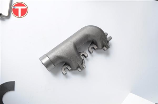 QT450-10 Cnc Hose Nipple Machining Parts Cnc Machining Pipe Folding Exhaust Pipe