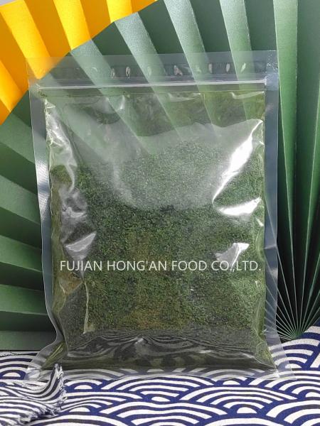 Aonori Dried Green Seaweed Flakes , Green Nori Flakes 10kg For Food Japanese Taste