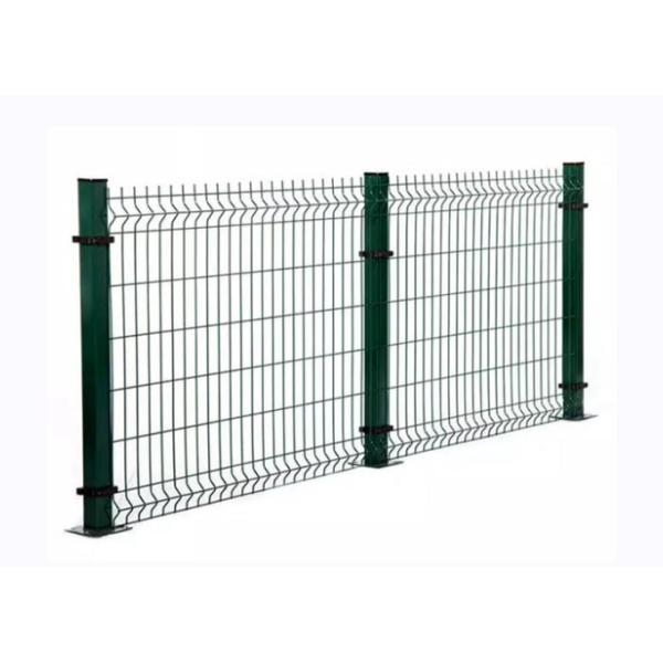 Galvanized Metal Wire Mesh Triangle Bending Fence 0.63 M For Securty