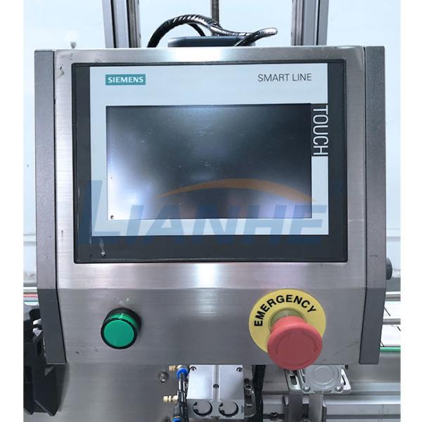 SGS Antirust automatic screw capping machine , anticorrosive bottle capping equipment