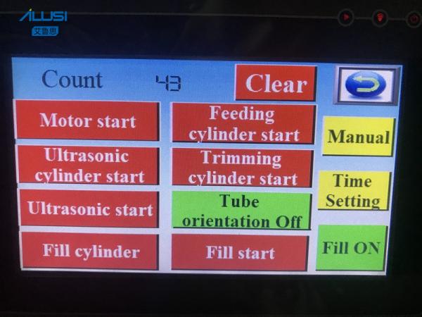 Ultrasonic Aluminum Tube Packing Machine for Food Chemical Medical