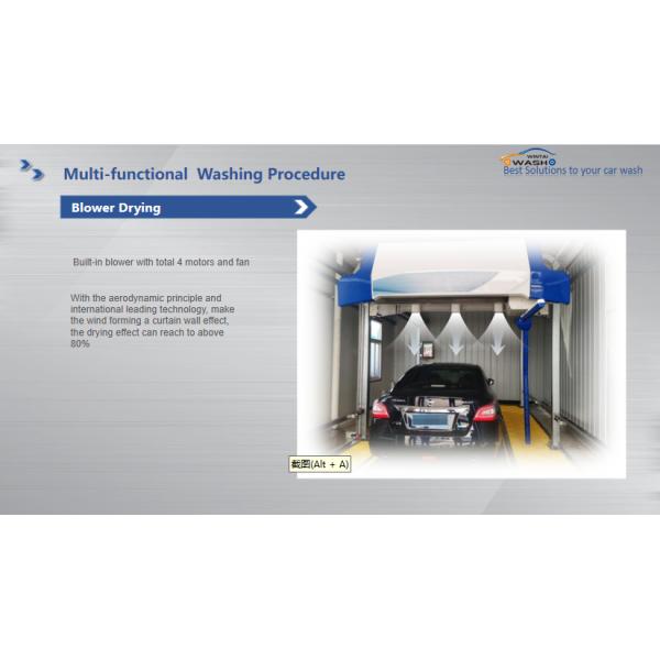 130-барная безприкосновная машина для стирки автомобилей Автоматическое оборудование для стирки автомобилей с высокими производительностями Выходная мощность 1500 Вт для оптимальной очистки Бесчещевое оборудование для стирки автомобилей