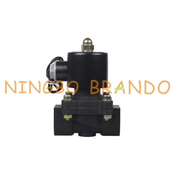 3/4電気ABS水空気液体12VDC 24VDC 220VACのためのプラスチック電磁弁