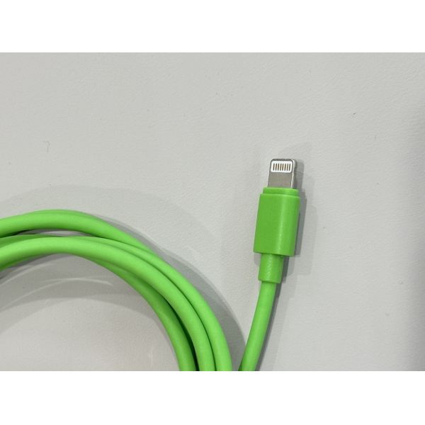 USB-A to Lightning Power & Data Cable Connector, Flexible Charging Wire for Mobile Phone & Tablet