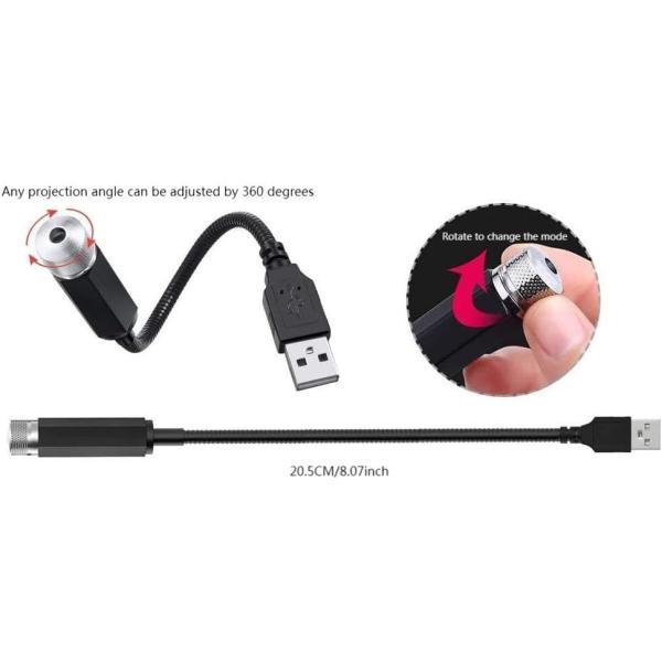 USB Mini Led Projection Lamp Star Night Wedding Car Led Projection Lamp,Ceiling, Bedroom, Party Romantic