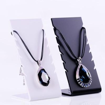 L Shaped Style Acrylic Display Rack , Acrylic Counter Display Stands For Bracelets