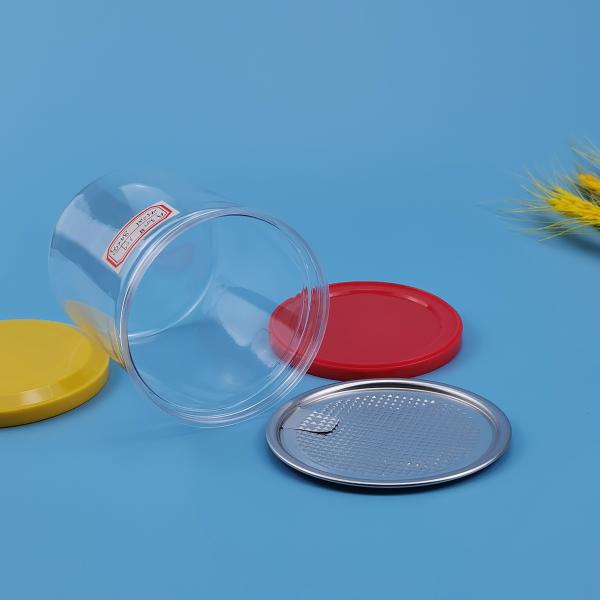 500ML Middle Size Plastic Food Cans For Dried Fruit