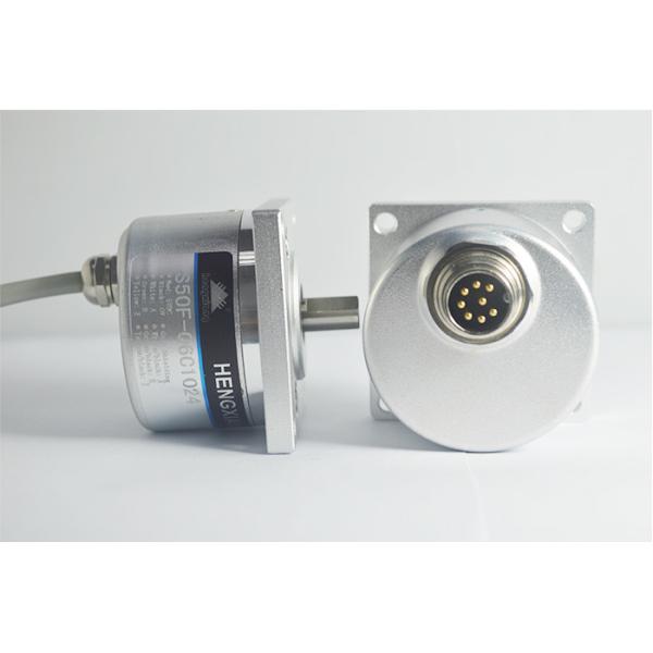 5000 Resolution Pulse 4096 Encoder , S50F Optical Quadrature Encoder With Flange