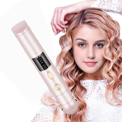 Frizzproof Ceramic Flat Iron Hair Straightener , Hotel 25W Straightener Curler 2 In 1