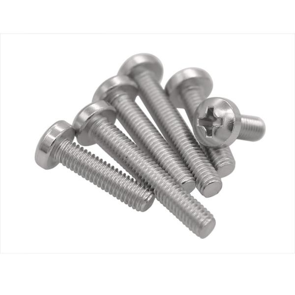 ISO7048 Stainless Steel Machine Screws , Stainless Steel Cheese Head Screws
