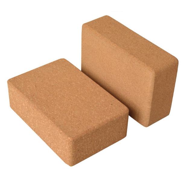 Hot Sale Eco Friendly Nature Blank Cork Yoga Block 3''x6''x9''