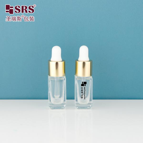 D97-4ml Black Silkscreen Logo Customized Essential Oil Glass Dropper Bottle For Precision Dispensing
