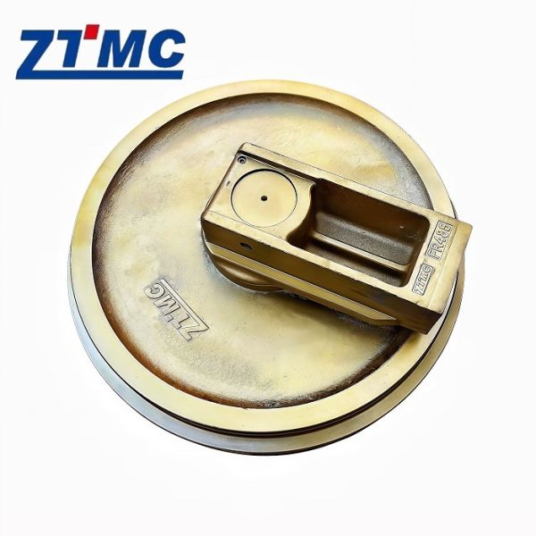 Excavator Front Track Idler Assembly For Zoomlion 500 Series With Cross Rib Reinforcement HRC 45-55