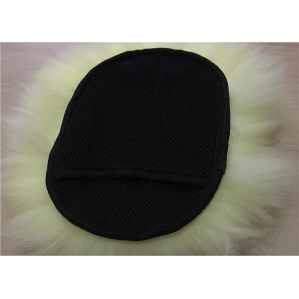 Неподдельная перчатка мытья шерстей Шеарлинг, одиночная бортовая перчатка мытья шерстей Мерино меха