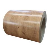 Coilar de aluminio recubierto con color de grano de madera Hoja/placa/panel de aluminio prepintado para techos