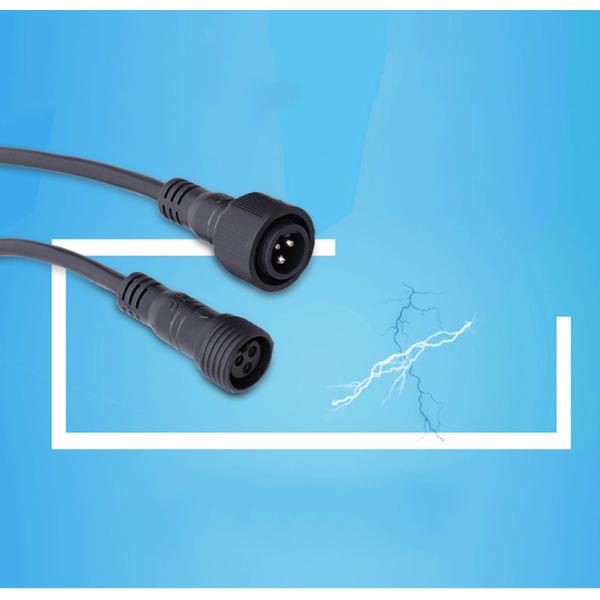 M19 integrou o cabo impermeável fotovoltaico solar do conector do PVC