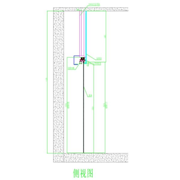 55  Inch LG Transparent Display Self-luminous Automatic Door Video Wall Advertising Display