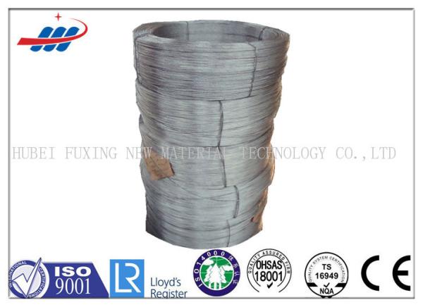 Dia 2mm High Tension Galvanized Steel Wire Zinc Coated For Mesh Building
