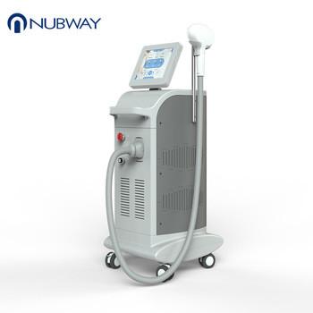 2018 latest diode laser hair removal machine 808nm,755nm,1064nm in one handle hottest for spa/clinic use
