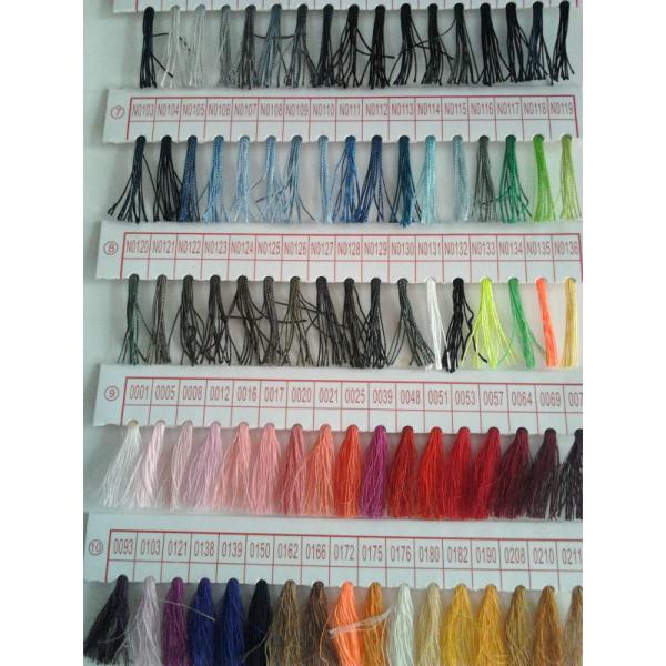 Кожаные одежды шить закрученную полиэфиром 100% гибкость пряжи износоустойчивую превосходную