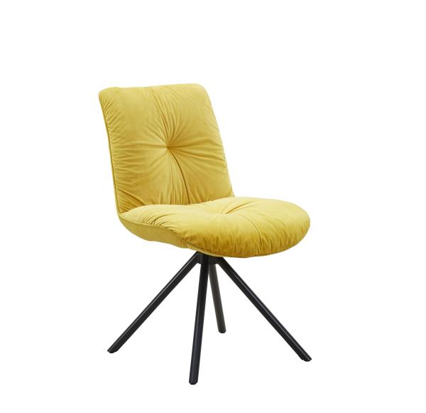 Chaises à manger en tissu rembourrées 2 pièces/ctn Garantie limitée 1 an