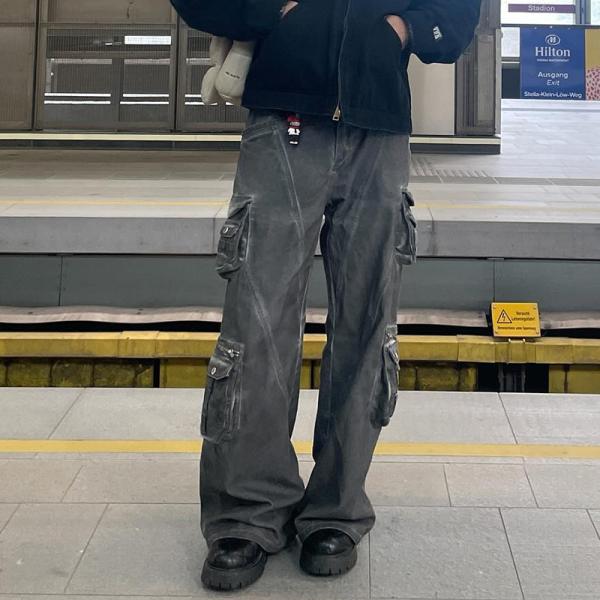 Vêtements de rue surdimensionnés à sacs gonflés