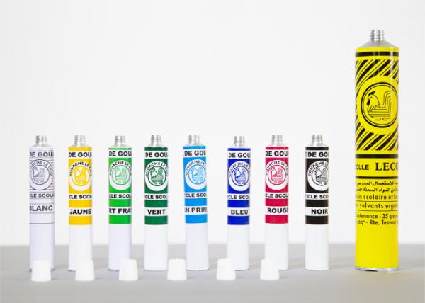 Paint Aluminum Squeeze Tubes Pigment Packaging Small Size Sealed Opening