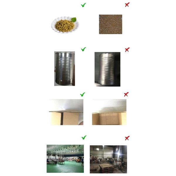 BRC No Additives Salty Flavor 400g Canned Green Peas