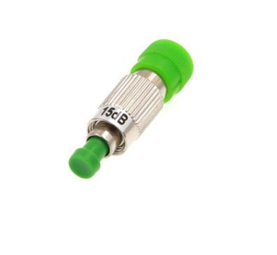 FC UPC Fixed Fiber Optic Attenuator Singlemode Single Clip Or Dual Clip