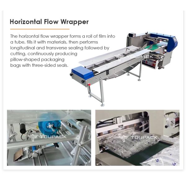 Plastic Fork Automatic Packing Machine Shower Cap Packaging Machine Multihead Weigher Packaging System