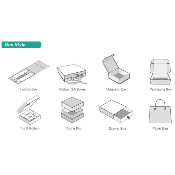 SGS Biodegradable Folding Magnetic Gift Box , 40x30x30cm Custom Apparel Boxes With Logo