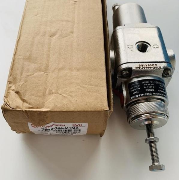 Norgren B38P-254-B1MA Filtro/Regulador, B38P, gen purp, SS, 1/4 PTF, rel, man drain, 5 um, 7-150PSI