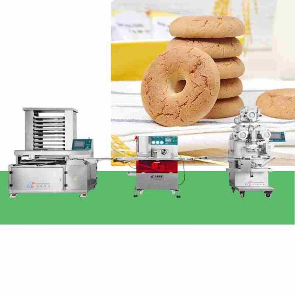 220V Industrial Puff Pastry Machine 90 Pcs/M Bakery Puff Making Machine