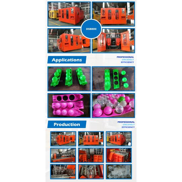 Машина прессформы дуновения штранг-прессования шариков моря PE пластиковая автоматическая