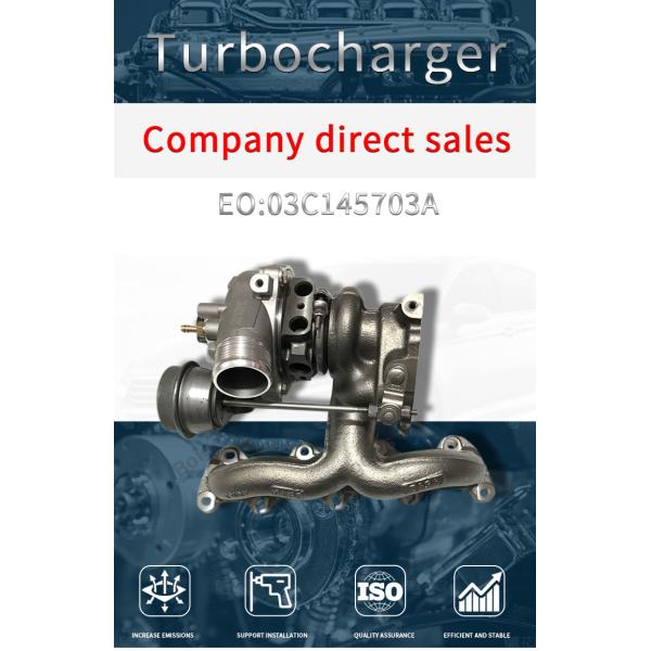 Jetta/Syncro 2015-2018 Выхлопный коллектор и выхлопная турбина Турбокомпрессор 03C145703A