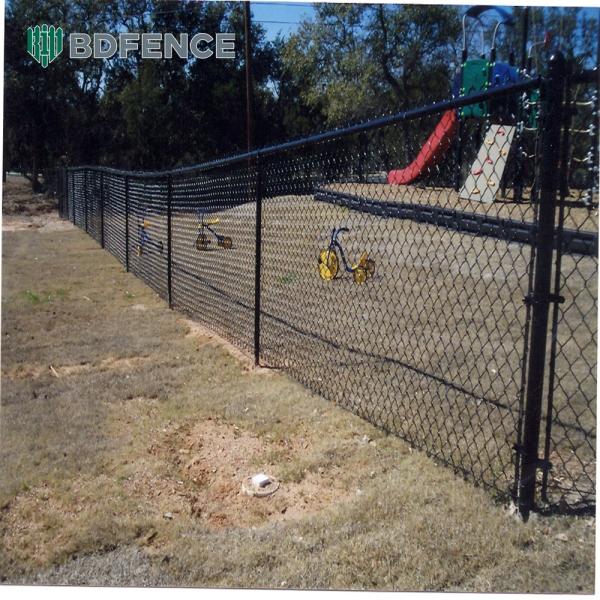 PVC-coated Chain Link Fence Colored