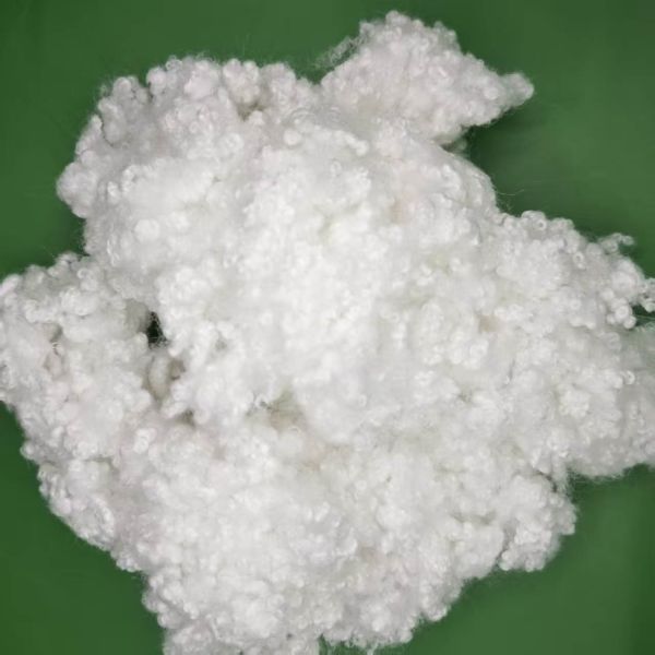 HCS 7D*32MM  Polyester Staple Fiber PSF Super Fluffy Good Resilience Light Thermal Insulation Low Shrinkage Eco-Friendly Filling Material For Pillows Quilts Cushions Plush Toys