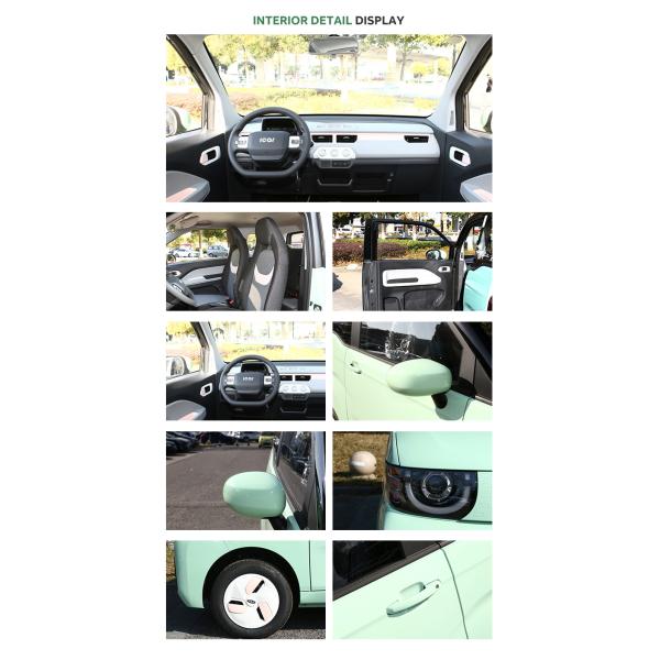 Супер симпатичный QQ мороженое мини-автомобиль Сделано для B2B перепродажа 120 км чисто электрический диапазон