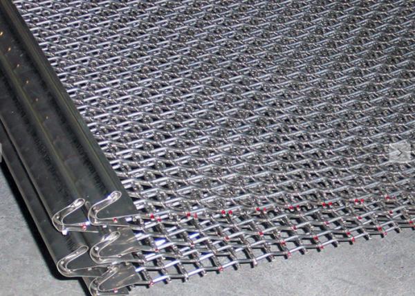 Hook Type Steel Wire Mesh For Quarry Screen