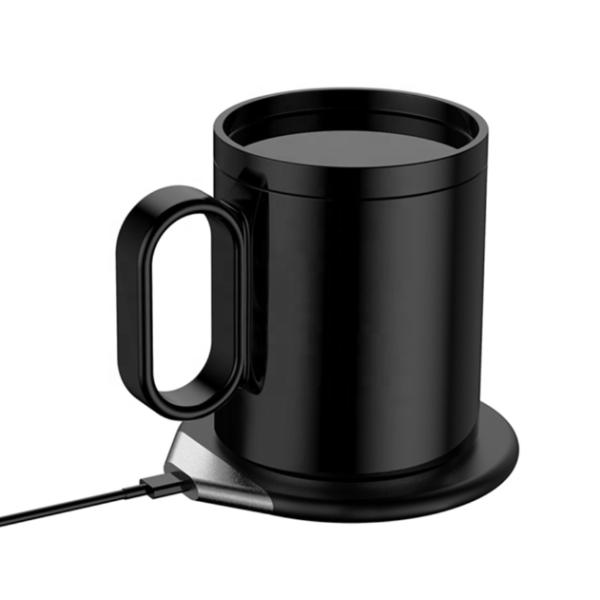 Заряжатель Kingda водоустойчивый портативный беспроводной мобильный, беспроводная грелка кружки заряжателя 350ml
