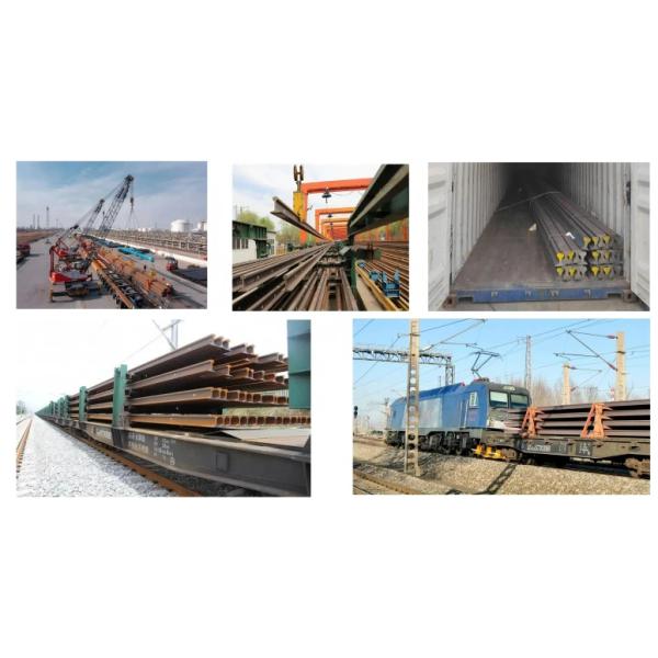 18 kg Taille Q235B 55Q Type GB Pièces de chemin de fer léger Accessoires Rails en acier