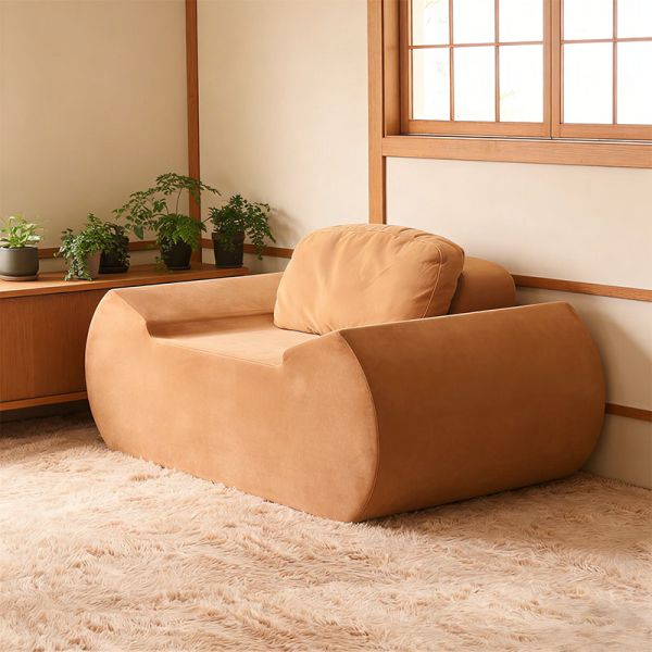 Compressed Lazy Sofa In A Box For Hot-Selling Movable Simple And Comfortable Dumpling Tatami Single Recliner