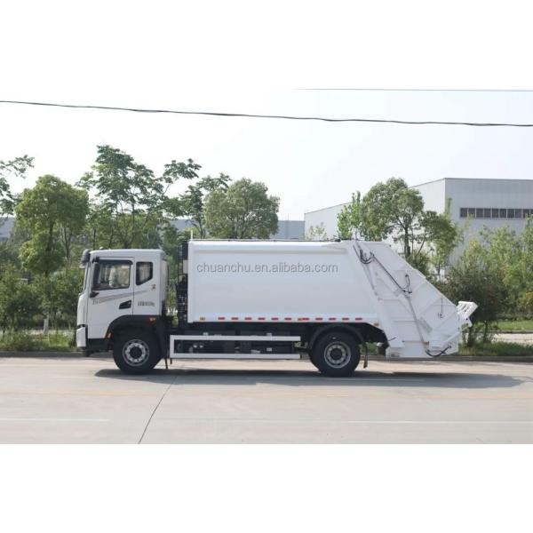 Pure Electric Eco-Powered Compression Garbage Truck Meeting Custom's Requirement for Zero Emission Waste Management