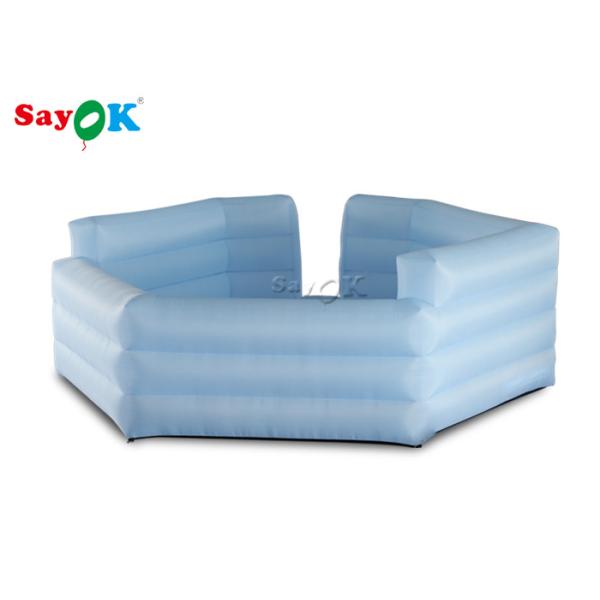 Игр спорт ткани Оксфорда яма шарика раздувных Gaga с электрическими играми воздуходувки воздуха раздувными для детей