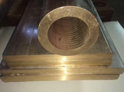 Do bronze de bronze da cor do amarelo da barra lisa de C83600 CuSn7 barra quadrada com de grande resistência