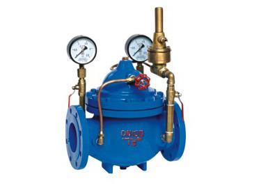 Ductile Iron Hydraulic Control Valves , Differential Pressure Control Valve For Water