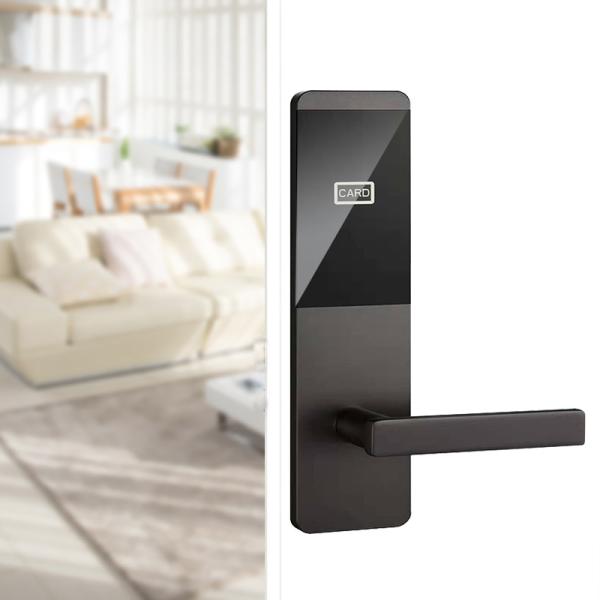 Stainless Steel Mortise Hotel Smart Door Locks with Smart System Software for Wood Door