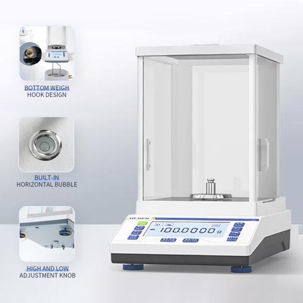 ODM Supported Laboratory Analytical Balance 0.001g LCD Screen 510g Electronic Balance