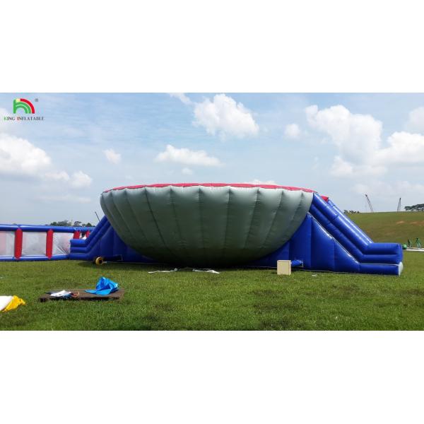 Large Inflatable Flushing Equipment Obstacle Course Inflatable Big Bowl Competitive Challenge