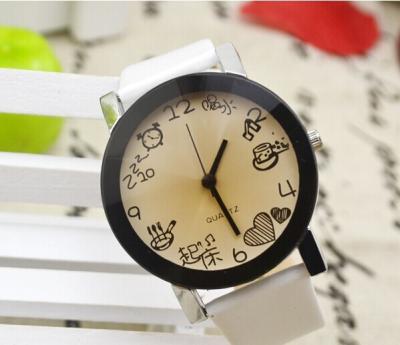 Couples watch men's and women's watches quartz epidermis with watches